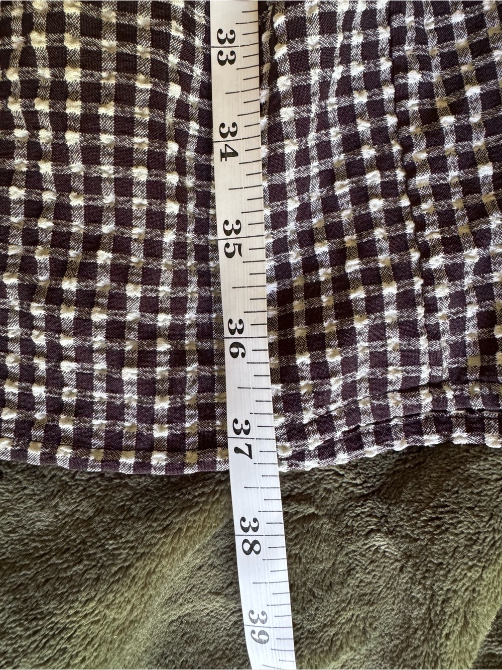 Sienna Sky Black & White Gingham Tiered Maxi Skirt - Picture 5 of 5